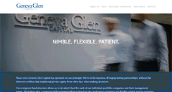 Desktop Screenshot of genevaglencapital.com